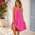 Women's Summer Maxi Dress – Breathable Flowy Beach Dress