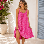 Women's Summer Maxi Dress – Breathable Flowy Beach Dress
