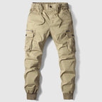 Men's Cargo Joggers | Multi-Pocket Tapered Fit