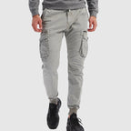 Men's Cargo Joggers | Multi-Pocket Tapered Fit