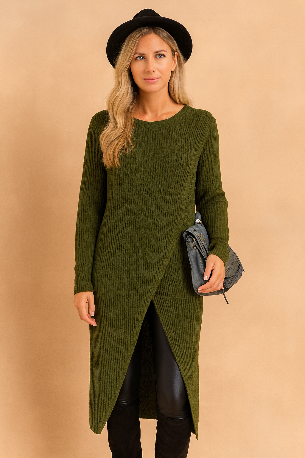 Andi | Women's Irregular Wrap Sweater for Modern Style and Comfort 4