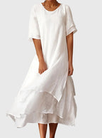 April Collection | Summer Dresses for Women with Open Neckline & Fluid Cut | Elegant Style for Any Occasion 1