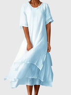 April Collection | Summer Dresses for Women with Open Neckline & Fluid Cut | Elegant Style for Any Occasion 3