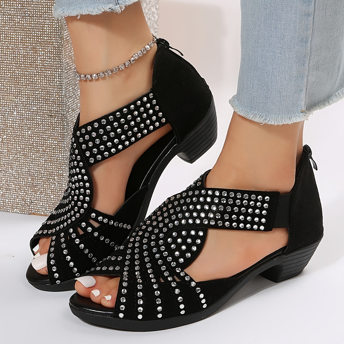 Avery | Women's Sandals with Adjustable Straps & Cushioned Comfort | Elegant Design for All-Day Wear 0
