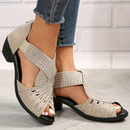 Avery | Women's Sandals with Adjustable Straps & Cushioned Comfort | Elegant Design for All-Day Wear 8