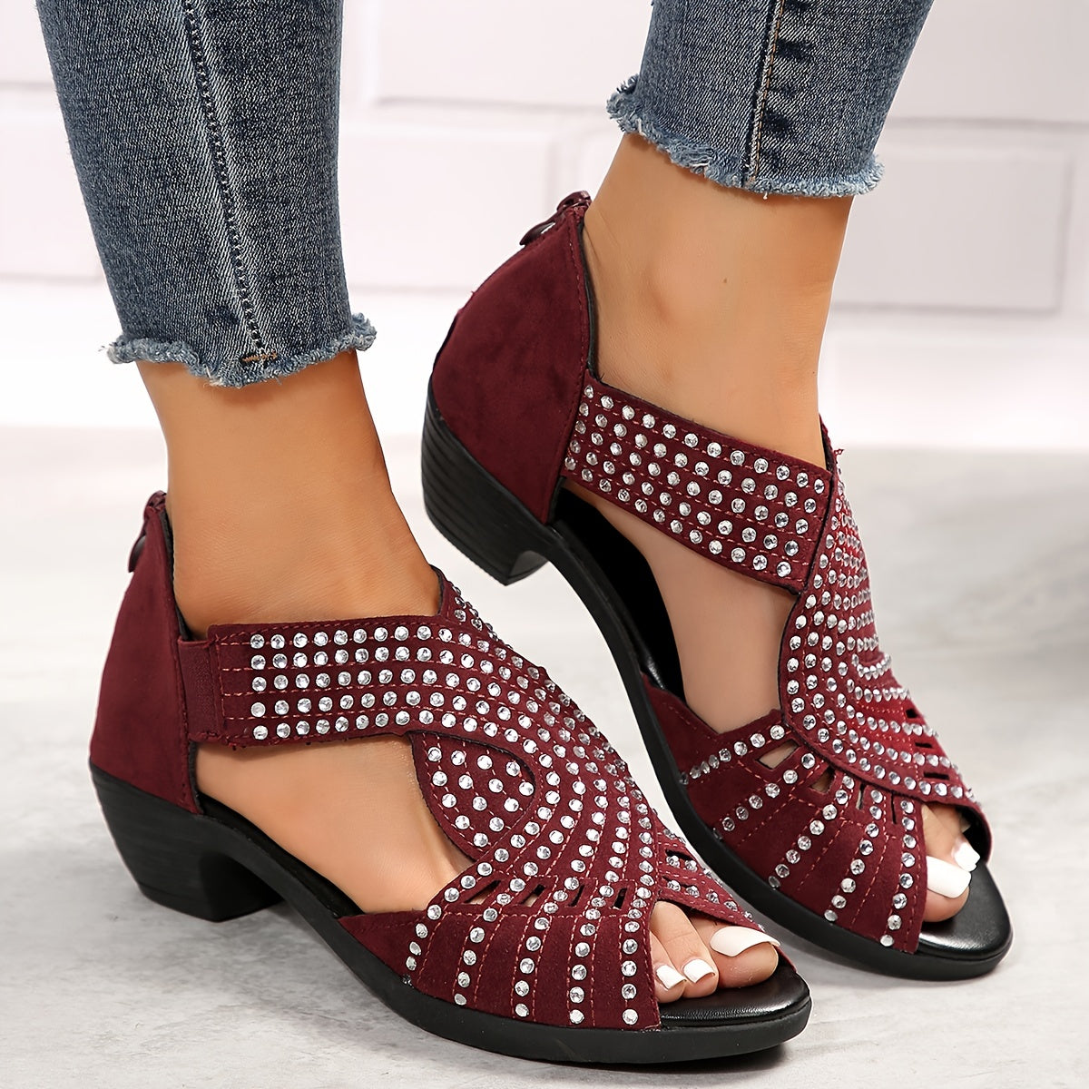 Avery | Women's Sandals with Adjustable Straps & Cushioned Comfort | Elegant Design for All-Day Wear 9