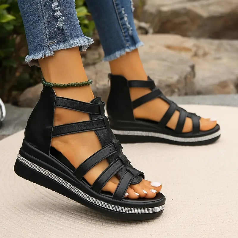 Blythe Collection | Women's Sandals with Cushioned Sole | Elegant Design for All-Day Comfort 5