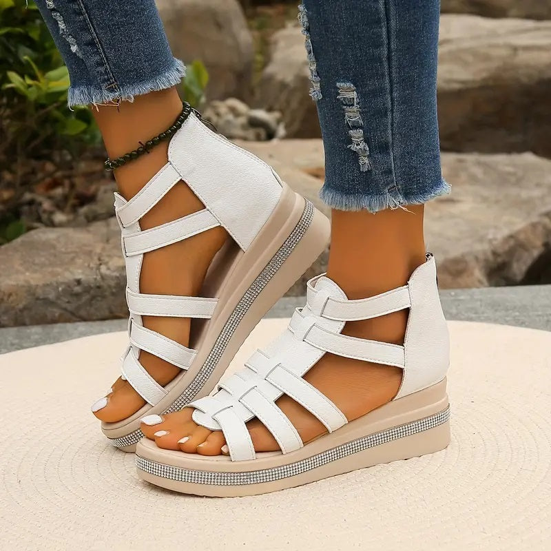 Blythe Collection | Women's Sandals with Cushioned Sole | Elegant Design for All-Day Comfort 8