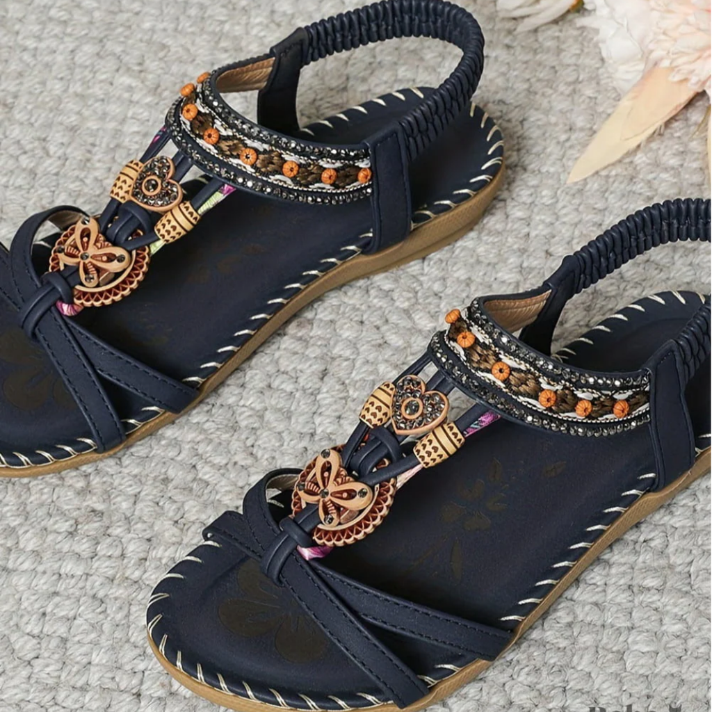 Boho Beach Sandals for Women with Lightweight Flexible Sole | Chic Design for Summer Comfort 5