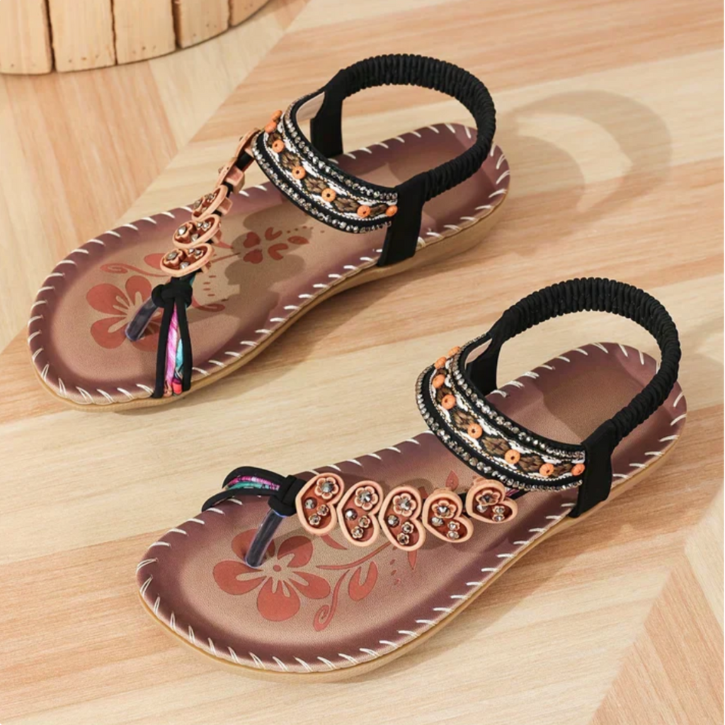 Boho Beach Sandals for Women with Lightweight Flexible Sole | Chic Design for Summer Comfort 7