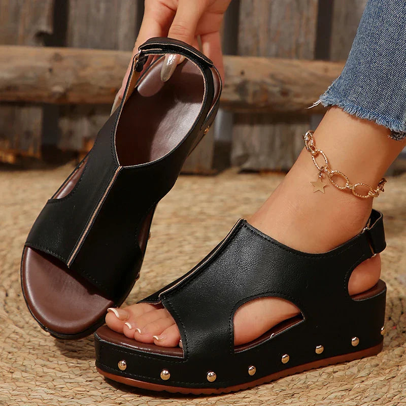 Camellia | Women's Platform Sandals with Cushioned Footbed | Stylish Comfort for All-Day Wear 0