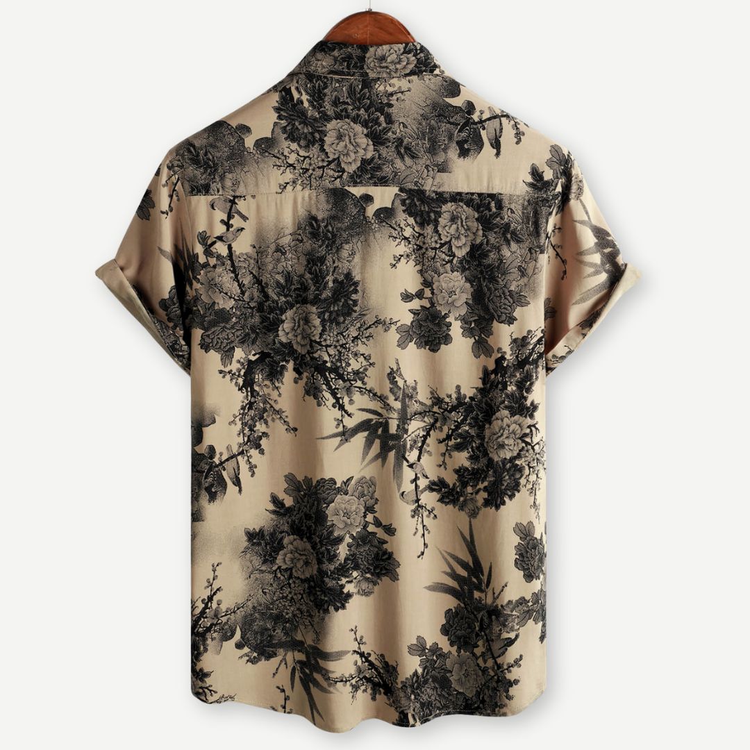 Men's Short-Sleeve Shirt | All-Over Print, Relaxed Fit