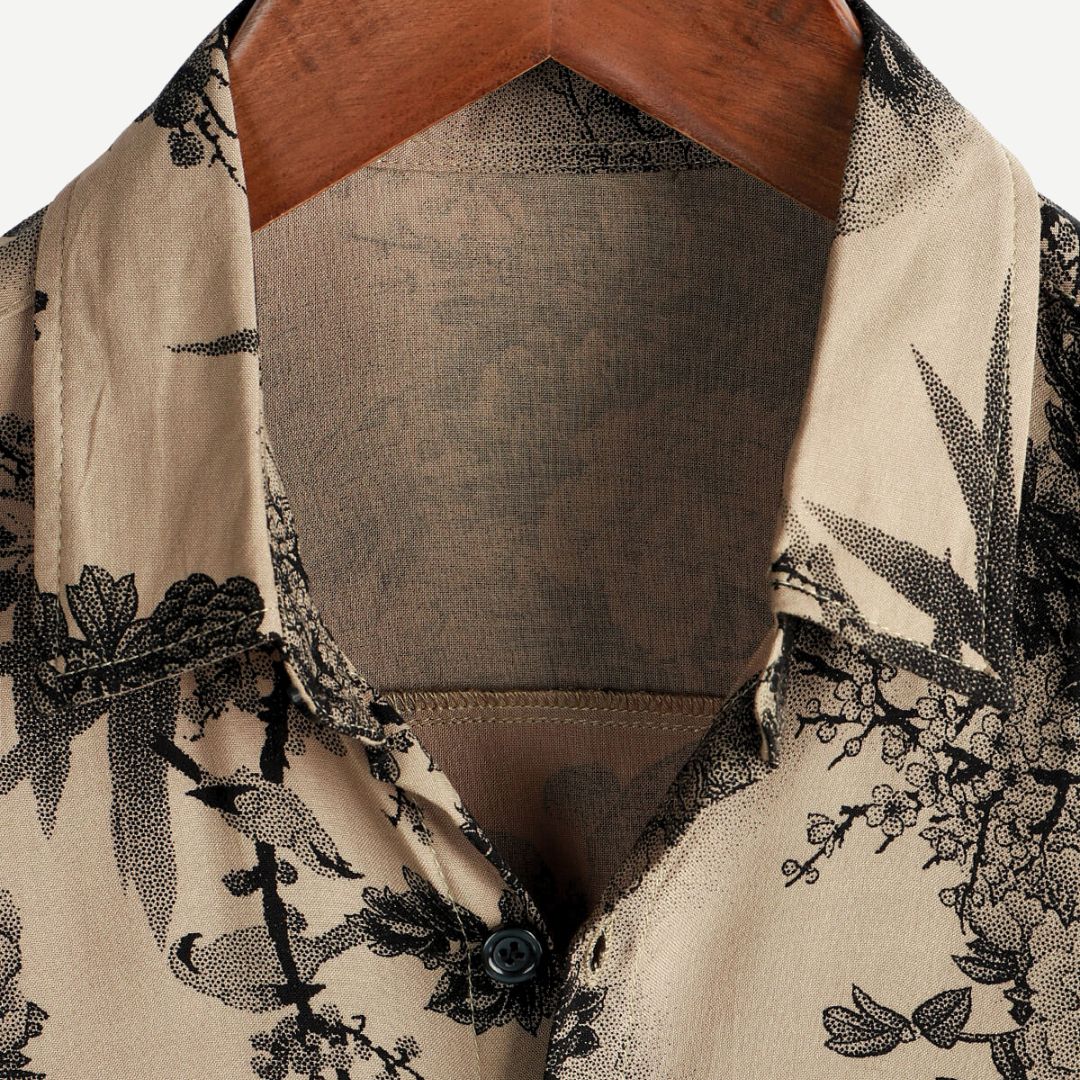 Men's Short-Sleeve Shirt | All-Over Print, Relaxed Fit