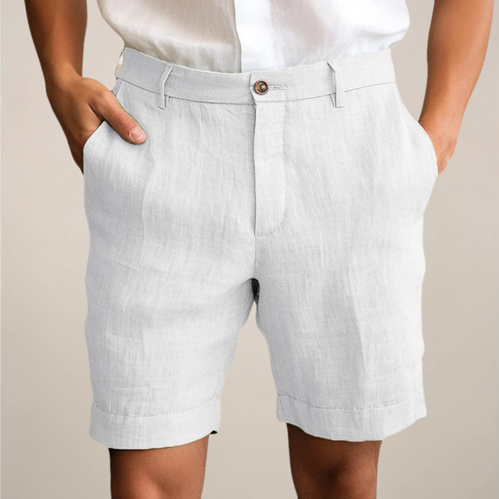 Men's Summer Shorts | Lightweight Elastic-Waist Relaxed