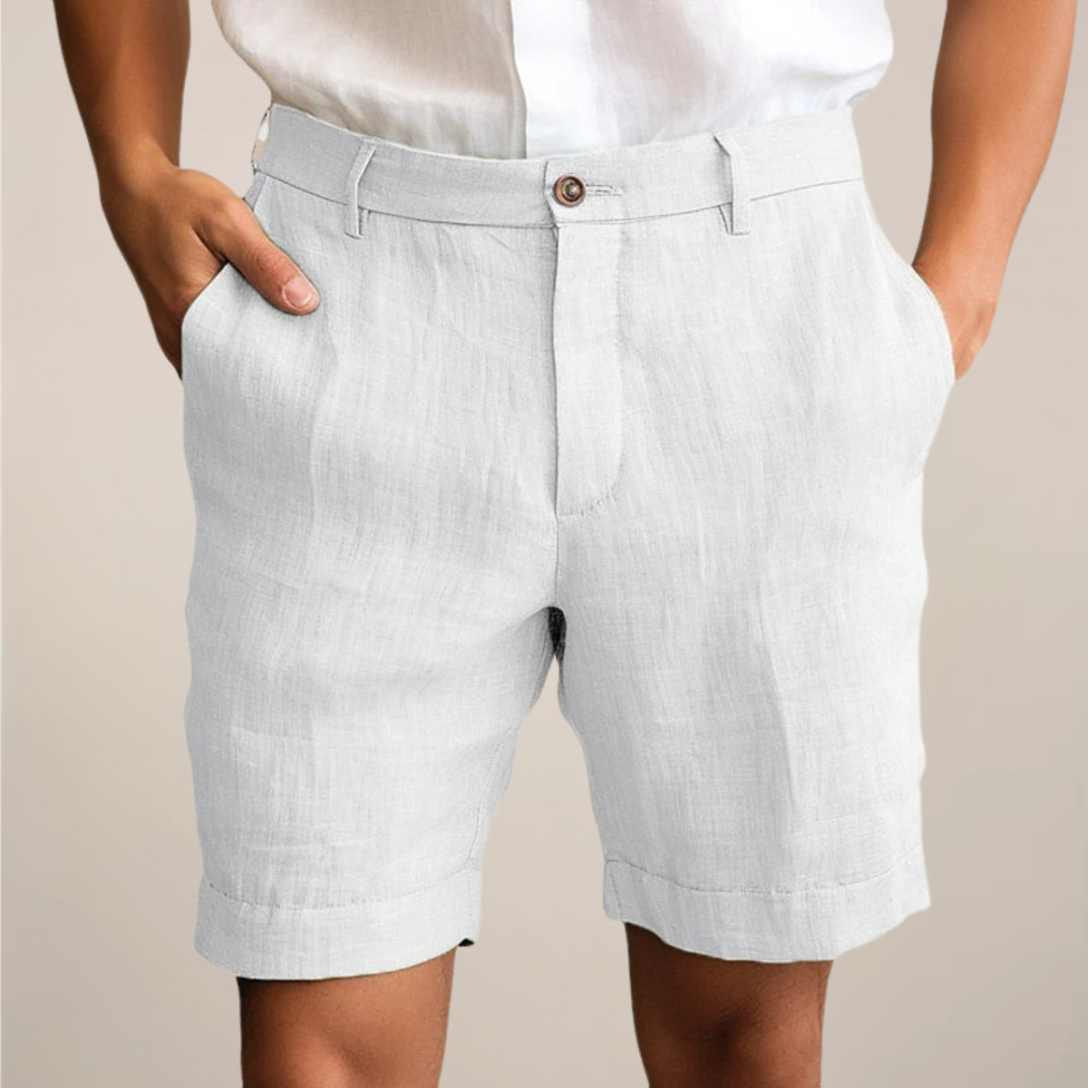 Men's Summer Shorts | Lightweight Elastic-Waist Relaxed