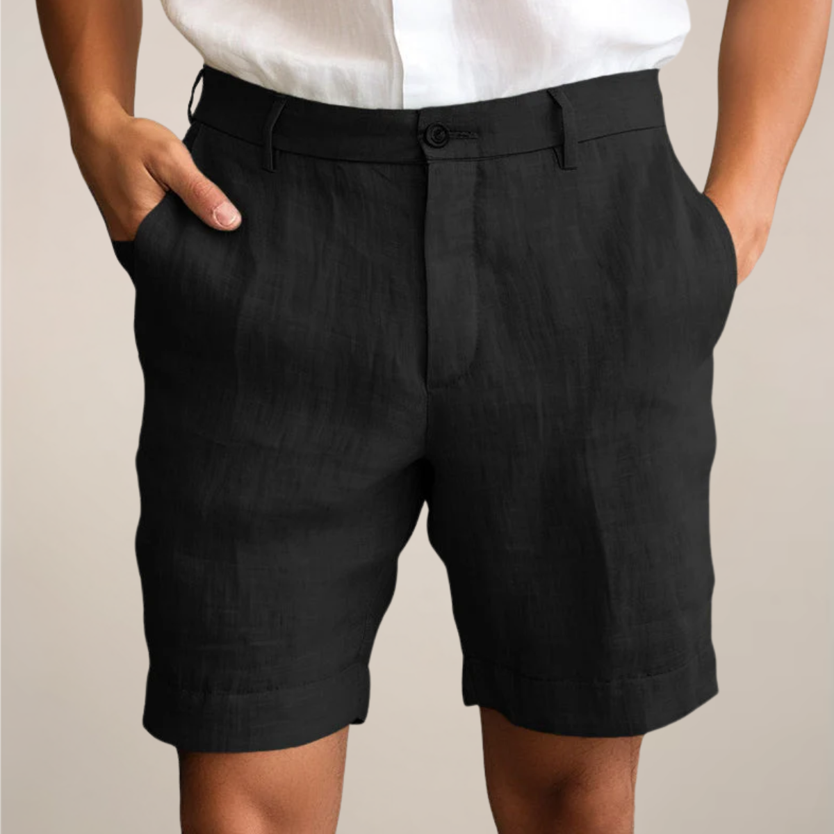 Men's Summer Shorts | Lightweight Elastic-Waist Relaxed