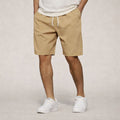 Men's Woven Shorts | Knee-Length Elasticated Waist