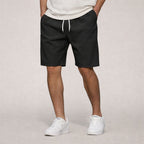 Men's Woven Shorts | Knee-Length Elasticated Waist
