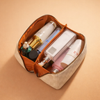 Chic Checkered Makeup Bag Organizer for Travel and Daily Use 5