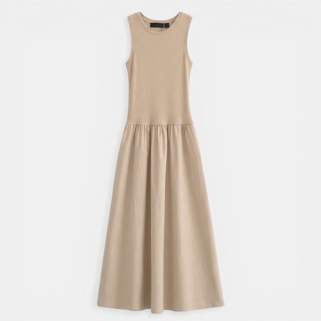 Chic Collection | Women's Maxi Dress with Sleeveless A-Line Design | Elegant Summer Style for Day-to-Evening Wear 0