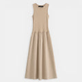 Chic Collection | Women's Maxi Dress with Sleeveless A-Line Design | Elegant Summer Style for Day-to-Evening Wear 0