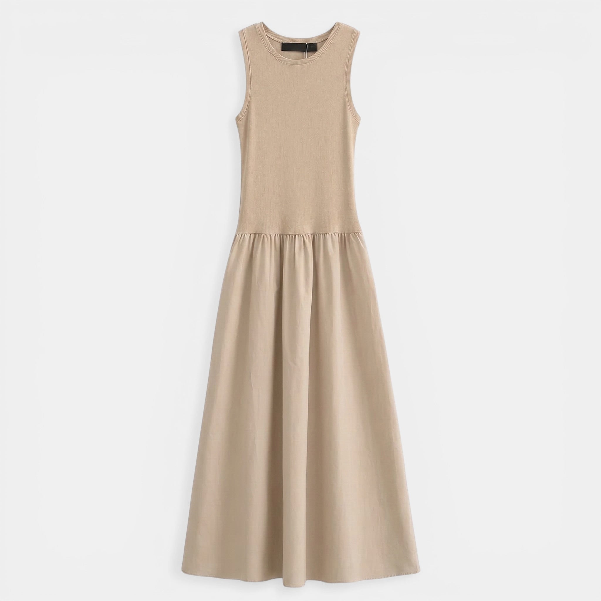Chic Collection | Women's Maxi Dress with Sleeveless A-Line Design | Elegant Summer Style for Day-to-Evening Wear 0