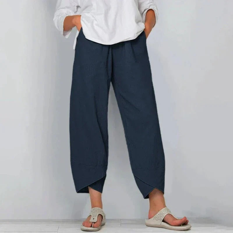 Chic Linen Pants Women | Breathable Fabric with Flattering Fit | Perfect for Everyday Comfort