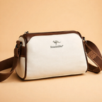 Chic Vegan Leather Shoulder Bag for Women | Stylish Crossbody with Adjustable Strap and Secure Zipper Closure 1