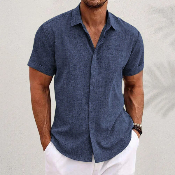 Men's Short-Sleeve Shirt | Relaxed-Fit Summer Casual