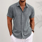 Men's Short-Sleeve Shirt | Relaxed-Fit Summer Casual