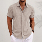 Men's Short-Sleeve Shirt | Relaxed-Fit Summer Casual