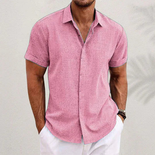 Men's Short-Sleeve Shirt | Relaxed-Fit Summer Casual