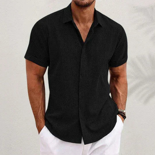 Men's Short-Sleeve Shirt | Relaxed-Fit Summer Casual