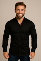 Men's Dress Shirt | Wrinkle-Free Structured Fit