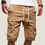 Men's Cargo Shorts | Drawstring Waist, Casual Fit