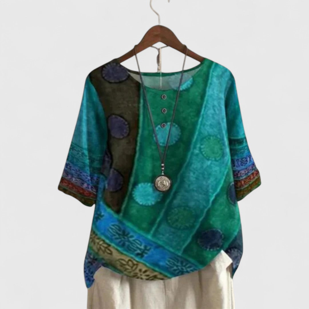 Daenerys Collection | Women's Top with Unique Artistic Design | Flattering Fit for Effortless Style 1