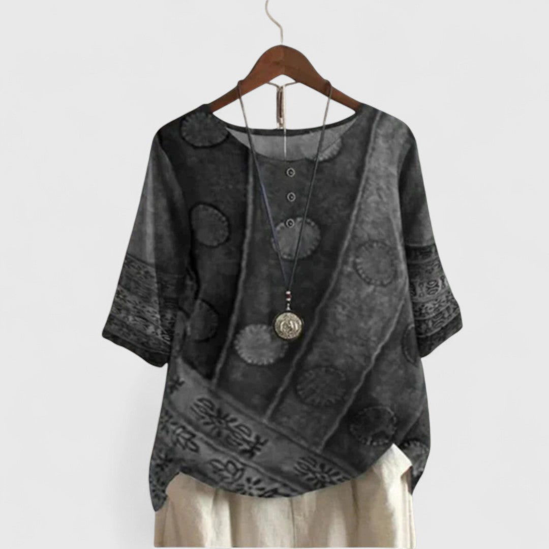 Daenerys Collection | Women's Top with Unique Artistic Design | Flattering Fit for Effortless Style 2