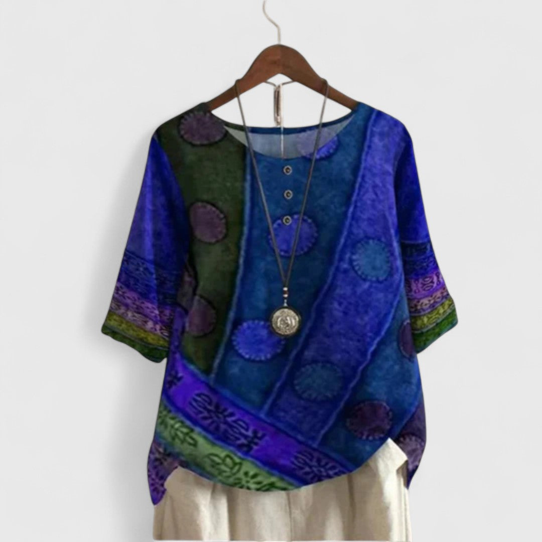 Daenerys Collection | Women's Top with Unique Artistic Design | Flattering Fit for Effortless Style 4