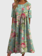 Djala Collection | Women's Summer Dress with Elegant Embroidery | Flattering Fit for Every Occasion 1