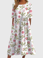 Djala Collection | Women's Summer Dress with Elegant Embroidery | Flattering Fit for Every Occasion 7