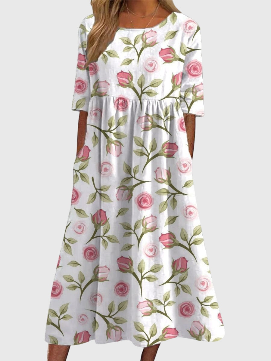 Djala Collection | Women's Summer Dress with Elegant Embroidery | Flattering Fit for Every Occasion 7
