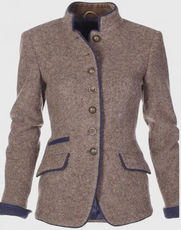 Elegant Black Cardigan for Women with High Collar Design | Stylish Layering for Any Occasion 2