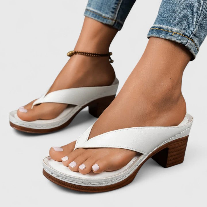 Elegant Comfort | Women's Black Heels with Ergonomic Footbed | Stylish Support for All-Day Wear 4