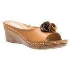 Elegant Comfort | Women's Sandals with Orthopedic Cushioned Wedge | Stylish Footwear for All-Day Support 4