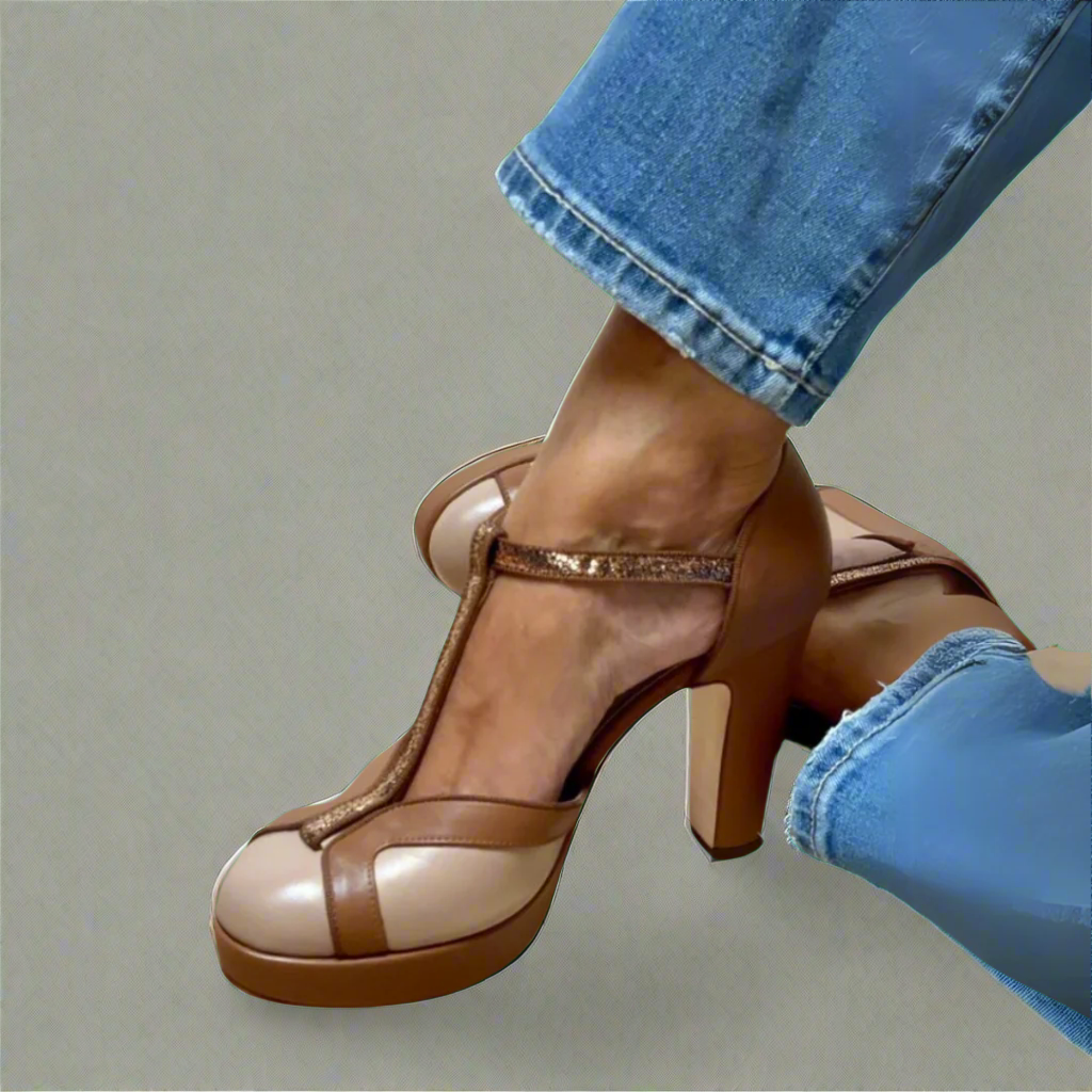 Elegant Heeled Sandals with Orthopedic Comfort | Lightweight Design for All-Day Wear 1