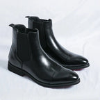 Men's Leather Boots | Slip-On Design, Everyday Comfort