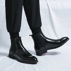 Men's Leather Boots | Slip-On Design, Everyday Comfort