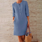 Elegant Leisure | Women's Summer Dress with Soft, Breathable Fabric | Versatile Plus Size Style for Everyday Comfort 8