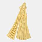 Elegant Maxi Dress | One Shoulder Backless Design with Ruffle Detail | Stylish Long Dress for Summer Events 11