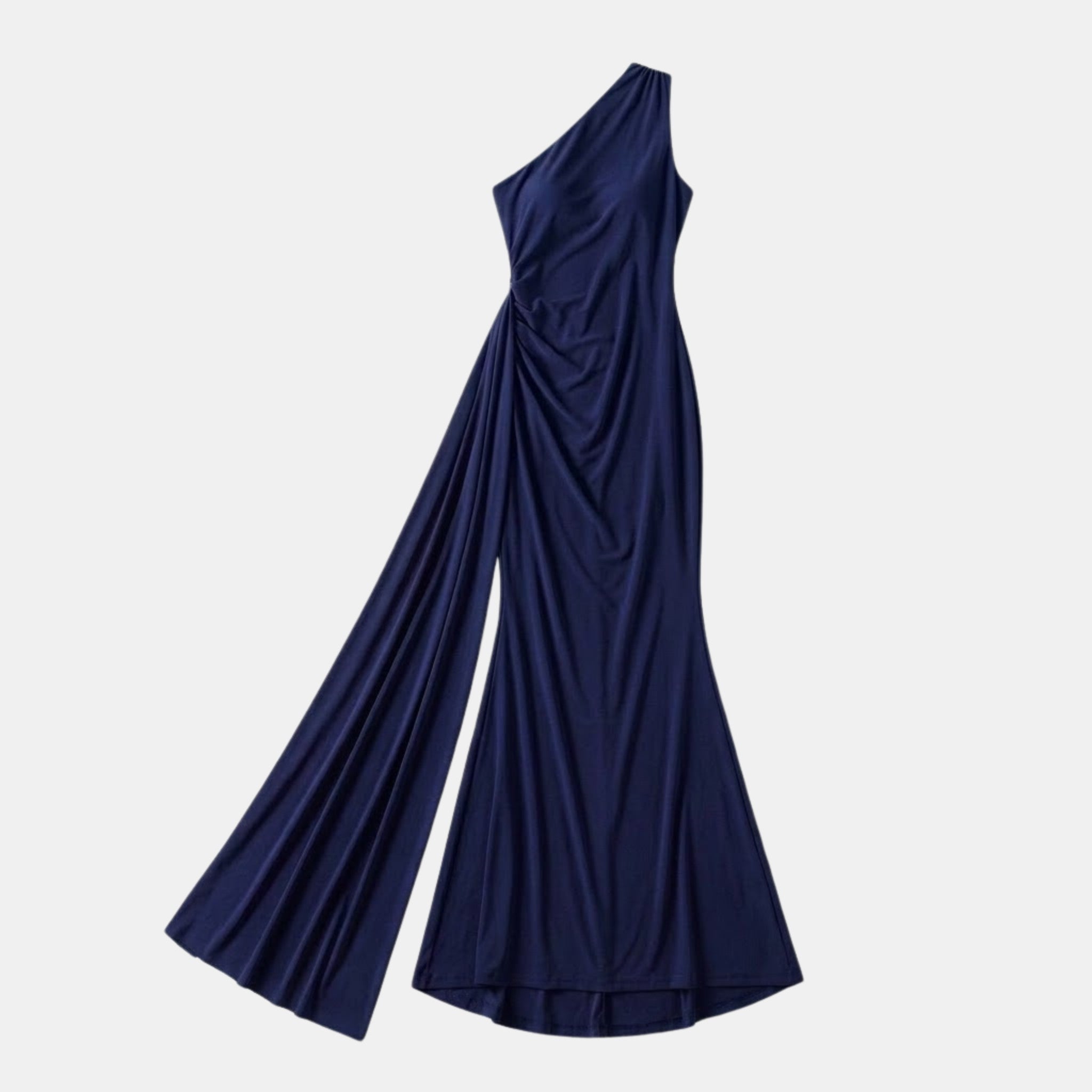 Elegant Maxi Dress | One Shoulder Backless Design with Ruffle Detail | Stylish Long Dress for Summer Events 16